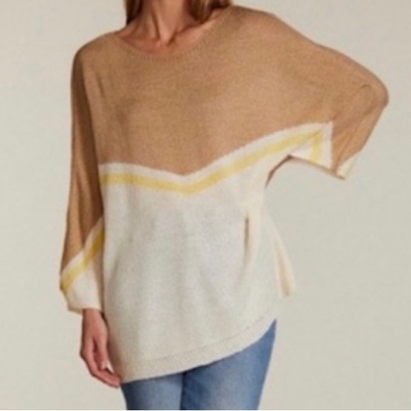 Color💛 Block Knit Top/Sweater - Picture 2 of 4